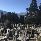 Le cimetière des capucins, à Sion